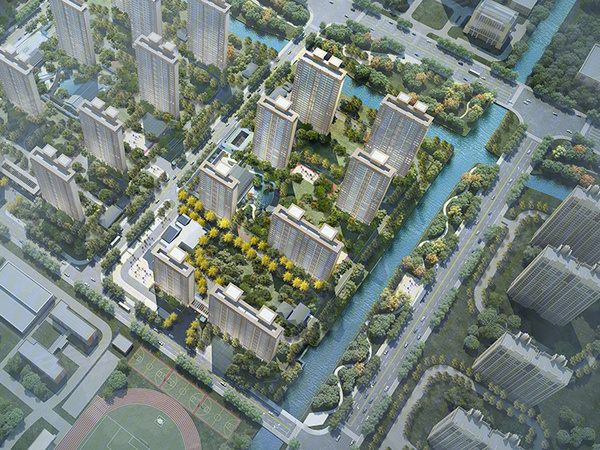 东望府楼盘建筑物外景