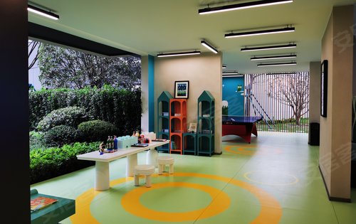 小区架空层业主的休闲娱乐运动空间