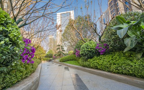 龙湖已交付社区的园林绿化