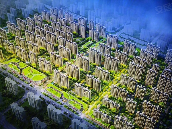 淮安绿地国际街区目前图片