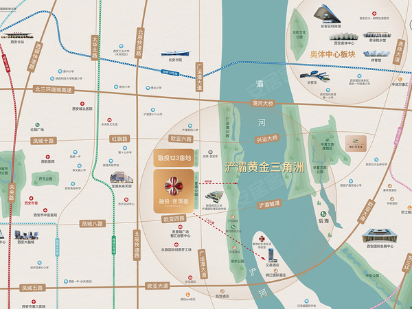融投·誉璟台,西安融投·誉璟台房价,楼盘户型,周边配套,交通地图,广运潭大道与欧亚四路交汇处西北角 - 安居客