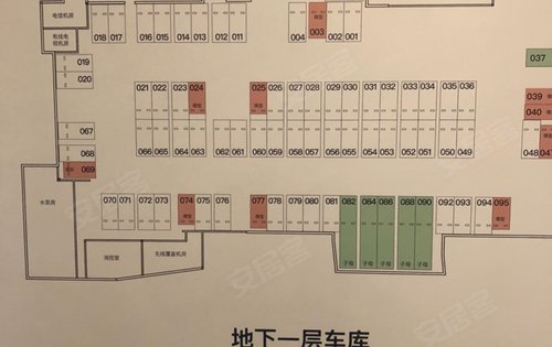 户型图及在售车库位置