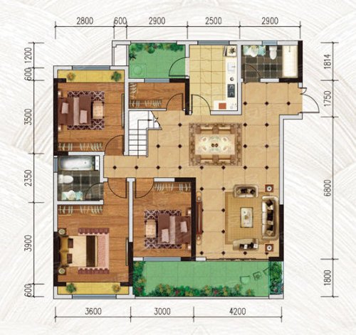 金州体育城·九重院户型图