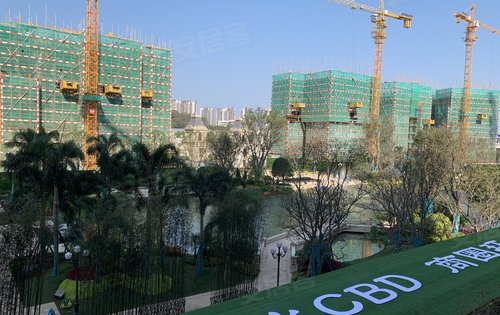 佛山恒大悦龙台小区现场 .