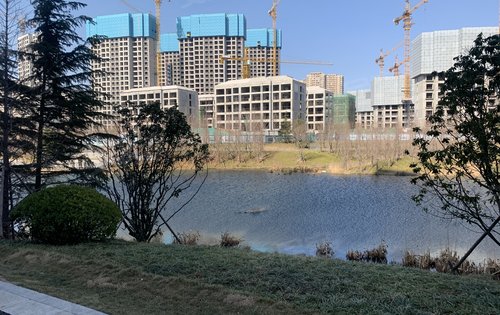 融创都会中心观湖湖景公园