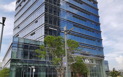 思科智慧城总部写字楼楼栋外观实景图 在线接收信息和观看