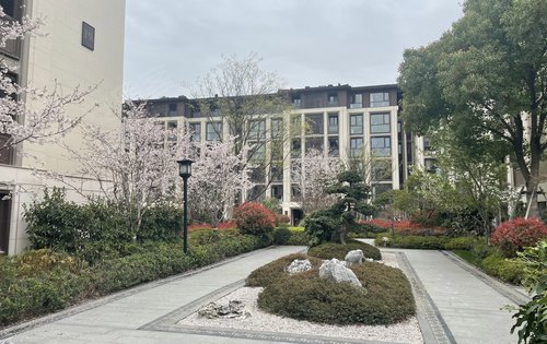 绿城云栖玫瑰园动态:玫瑰园小区实景-南京安居客