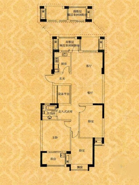 顺发堤香户型图