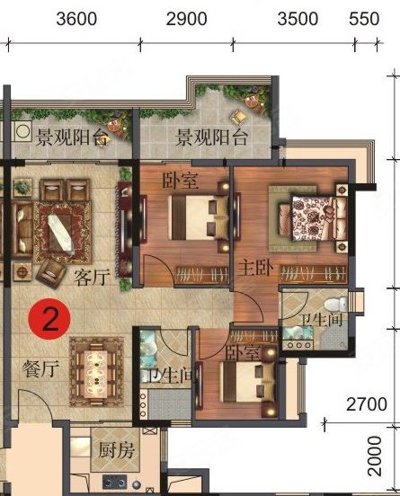 卧龙五洲世纪城户型图