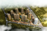 两江新区内核 围合式园景设计 高档住宅