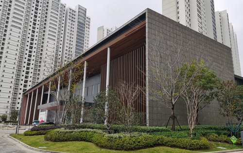 积水住宅姑苏裕沁庭西区动态:小区内景拍摄