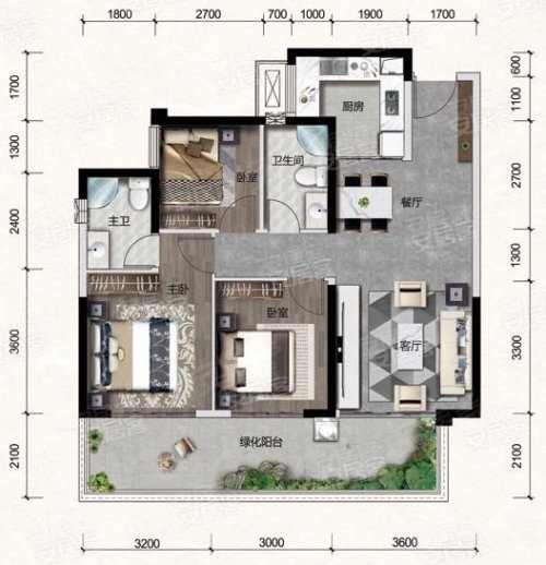 大唐院子户型图