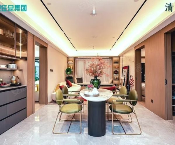 住总·清樾府B1户型,住总·清樾府3室2厅2卫1厨约103.00平米户型图,朝南北朝向 - 北京安居客