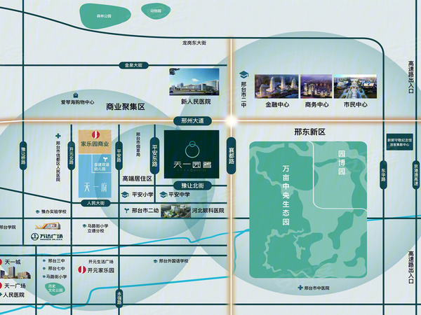 天一园著,邢台天一园著房价,楼盘户型,周边配套,交通地图,襄都路与豫让北街交叉口 - 安居客