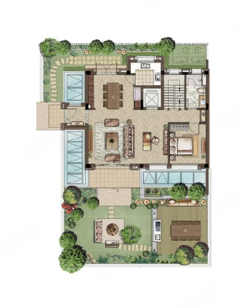 金臣颐墅户型图