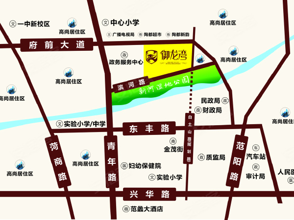 御锦城悦珑湾周边规划图片
