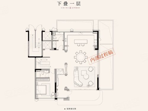 金茂璞逸云湖下叠227平米,金茂璞逸云湖别墅约227.00平米户型图,朝南朝向 - 合肥安居客