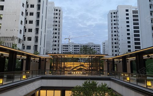 国贸凤凰原动态:小区入户大门连廊-福州安居客