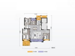 西安中国铁建·西派澜廷户型图,西安中国铁建·西派澜廷房型图,中国铁建·西派澜廷原始户型图大全 - 安居客