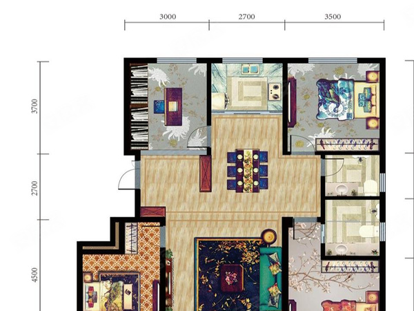 恒信御园全景图