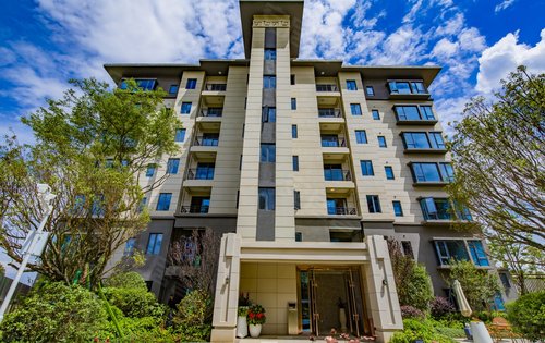 7层板式洋房,总户数四百多户,高品质生活小区.