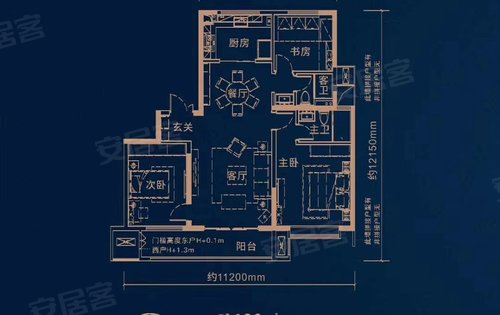 紫薇万科大都会!沣西核心位置,品质大盘; 129㎡的超舒适户型.欢迎品鉴