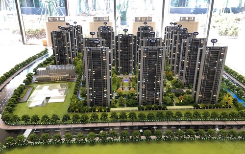 中交路劲山语春风位于正方新城板块规划18栋2427层住宅建筑面积约