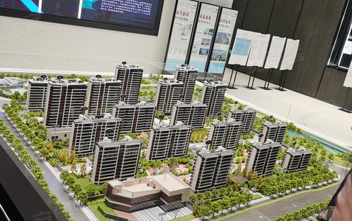 云栖麓动态:小区沙盘,各楼栋位置布局-合肥安居客