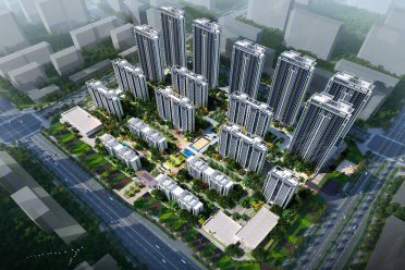 西安西咸新区沣东新城国樾府楼盘新房真实图片
