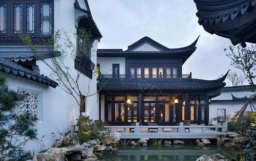 蓝城威海桃花源动态:品鉴中式合院-威海安居客