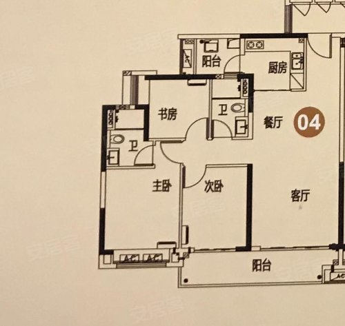 敏捷悦江府户型图