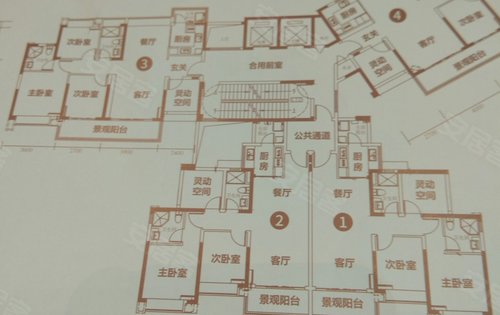 南沙水恋户型图