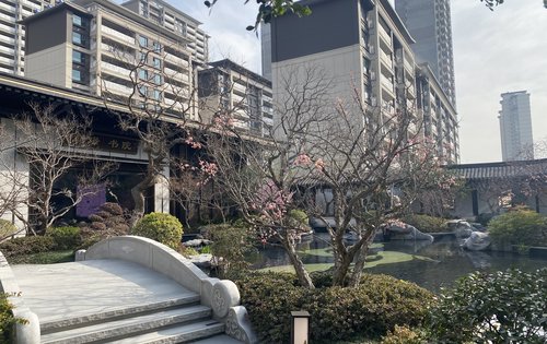 璟萃雅园动态:满面春风映桃花，璟萃初春-苏州安居客