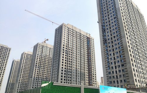 帝华广场动态:项目4567号楼均以封顶可实体楼现场参观-济南安居客