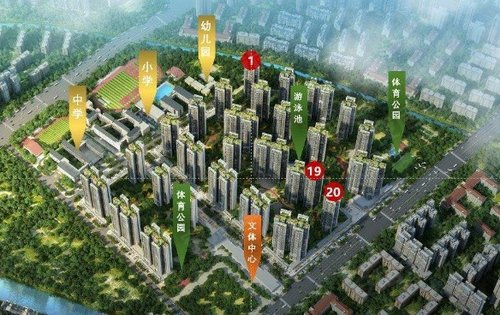 越秀滨海新城平面图