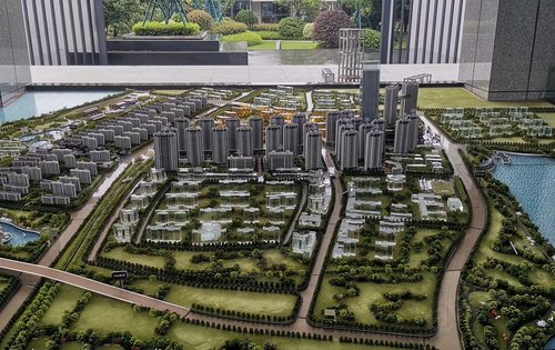 环球融创岳阳环球中心动态:1627亩,期待已久的大沙盘已经出来了[胜利]
