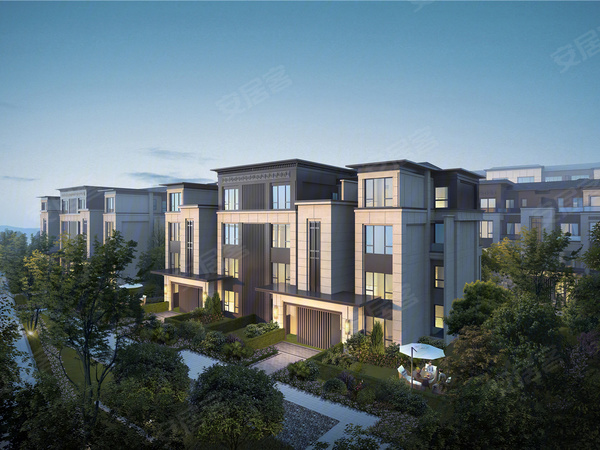 山与城南山之上新宜居板块,悉心打造四层叠拼别墅