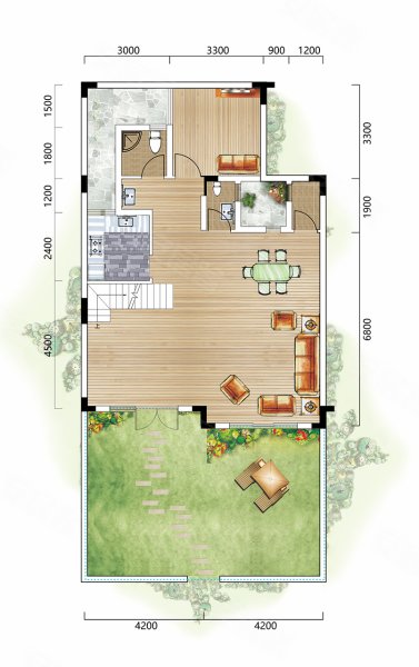 幸福公社福村户型图