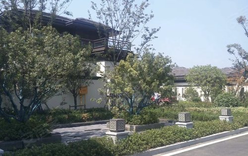 孔雀城江澜赋一期合院实景