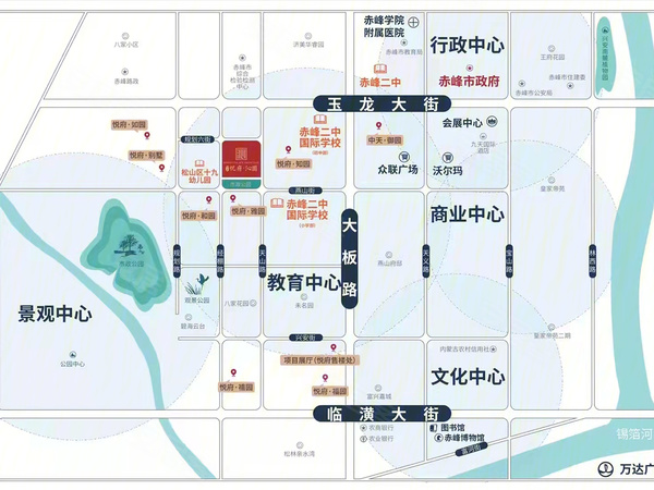 中天悦府沁园,赤峰中天悦府沁园房价,楼盘户型,周边配套,交通地图,新城区天山路与燕山街交汇处(悦府知园西) - 安居客