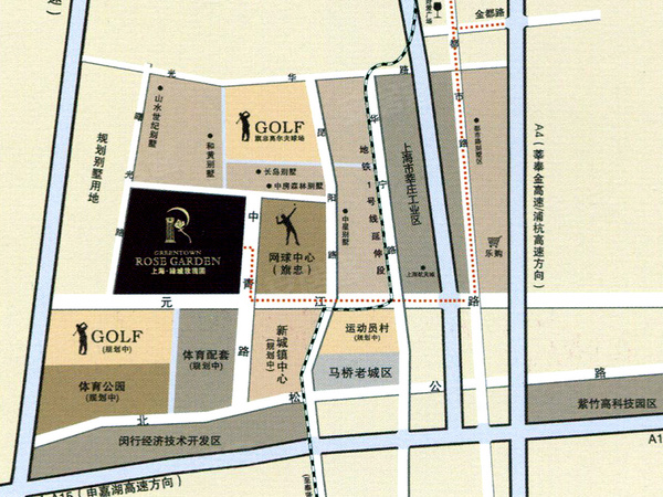 上海 绿城玫瑰园 上海上海 绿城玫瑰园房价 楼盘户型 周边配套 交通地图 中青路1555弄 近元江路口 安居客