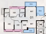 敏捷珑玥台楼层平面图