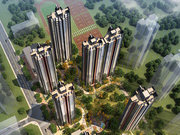 西安经济开发区行政中心白桦林团圆楼盘新房真实图片