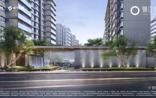 锦江璞园动态:锦江璞园入户大门-成都安居客