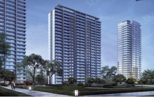 孔雀城柏悦府动态:柏悦府建筑外里面,大门-北京安居客