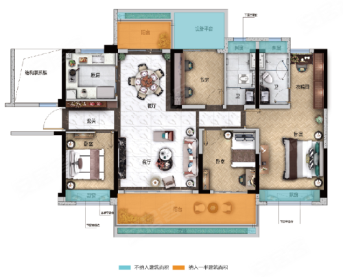 隆回碧桂园天玺湾户型图