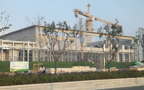 中骏合景柏景湾动态:示范区即将完工期待绽放-南京安居客