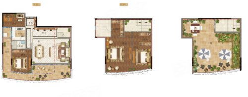 金悦湾04栋B户型，金悦湾4室2厅1卫1厨约270.82平米户型图，朝南北朝向 - 宜春安居客