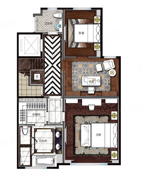邦成·宫园墅户型图