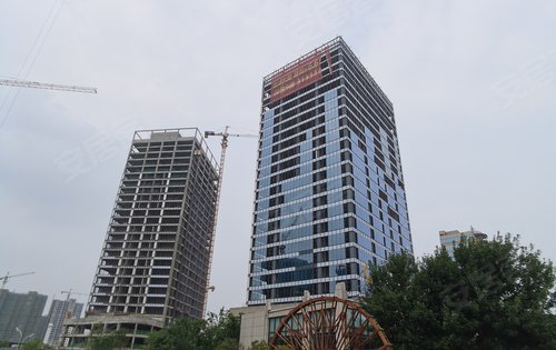 鲁明大厦动态:鲁明大厦工期紧张有序的在往前赶!-漯河安居客